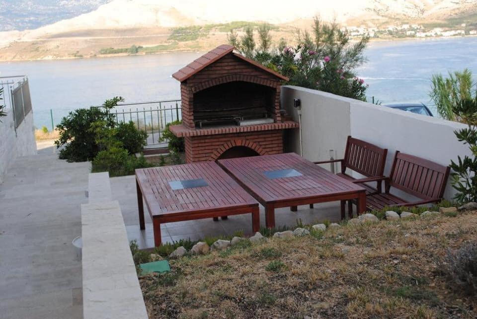 פג Studio Apartma Pag Blue Ocean 1 With Sea View מראה חיצוני תמונה